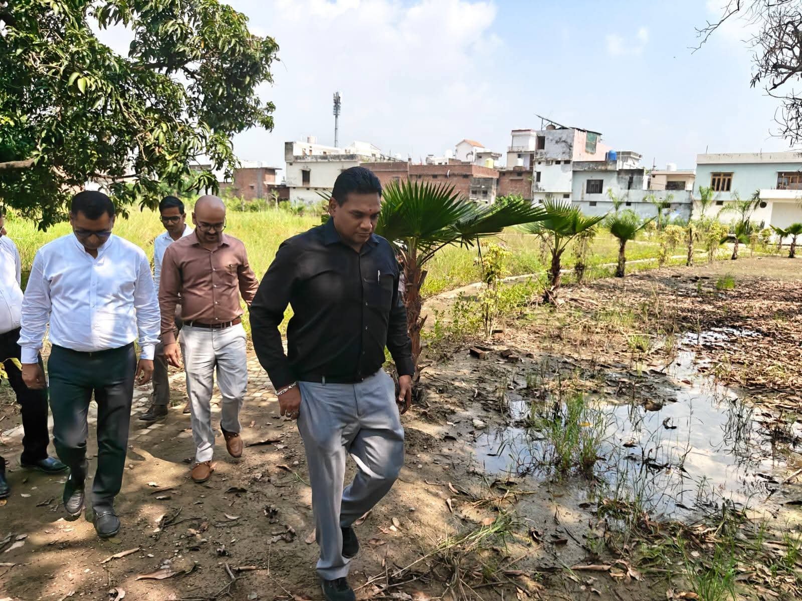 निर्माणाधीन परियोजनाओं का किया स्थलीय निरीक्षण