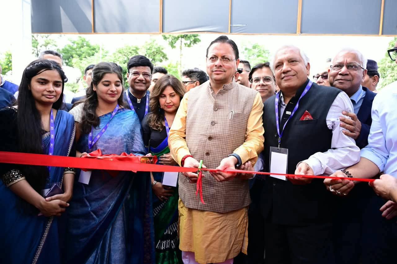 सीआईआई उत्तराखण्ड इंडस्ट्रियल समिट एंड एक्सपो‌ में सीएम धामी ने की शिरकत